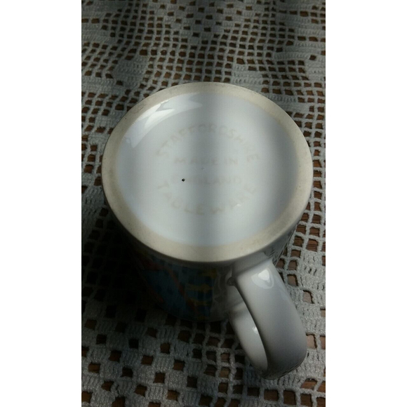 Vintage Disney Winnie The Pooh Coffee Mug Staffordshire England Tigger Piglet - Picture 10 of 10